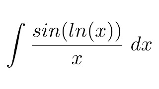 Integral of sinlnxx substitution [upl. by Dlaregztif527]