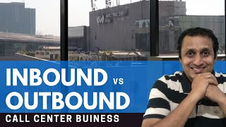 What is inbound and outbound call center  Difference  Call centre  Ameya Damle [upl. by Asilehc820]