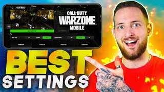 BEST SETTINGS IN WARZONE MOBILE [upl. by Ennaihs275]