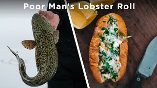 How To Cook A Burbot Poor Mans Lobster Roll [upl. by Lacy]