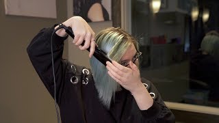 How to Style Bangs While Growing Them Out [upl. by Solita]