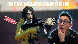 New Reactive Marigold Fortnite Skin Reactive [upl. by Telrats]