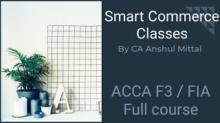 ACCA F3FIA  Chapter 11  Receivables Pending illustration HINDI [upl. by Rhyne]