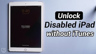 Unlock Disabled iPad Easily Fixed  without iTunes [upl. by Tupler204]