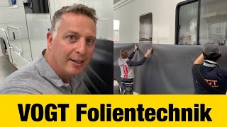 Vogt Folientechnik  Wir folieren ein Reisemobil  womoclick [upl. by Ihab]