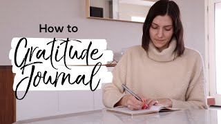 How to Start a Gratitude Journal Youll Actually Keep [upl. by Esej662]