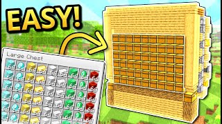 Minecraft MULTI Item Sorting System Silent Lagless Easy Expandable [upl. by Hpesojnhoj305]