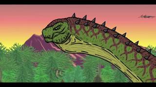 THE TITANOSAUR  Dinosaur Animation [upl. by Simsar421]