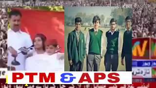 Mujhe Dushman ke Bachon ko Parhana Hai Zrb E Dollar amp APS Peshawar 2015 PTM Official Video 16 De [upl. by Gitt]