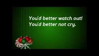 Santa Claus is coming to town Lyrics  Children version [upl. by Ivory]