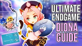 Optimize Your Shield and Healing Diona Build and Investment Guide  Genshin Impact [upl. by Elirpa84]