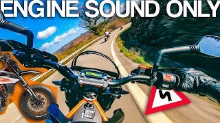 2019 KTM 690 SMC R sound RAW Onboard [upl. by Eerhs]