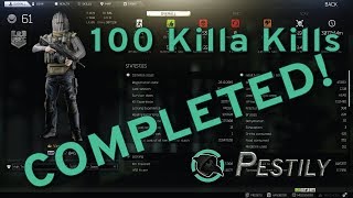 100 Killa Kills COMPLETED  Highlight  Escape from Tarkov [upl. by Sheri]