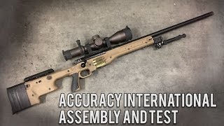 Accuracy International AE MkIII ReAssembly and New Barrel Test [upl. by Siuol137]