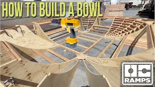 How to build a bowl  skate park or ramp [upl. by Sixel]