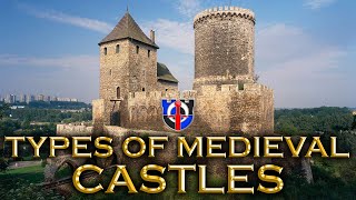 The different types of medieval CASTLES [upl. by Rawley]