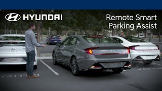 Remote Smart Parking Assist  Hyundai [upl. by Cary]