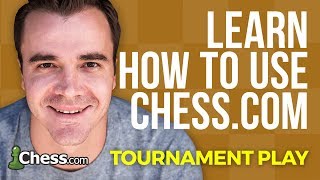 Using Chesscom How To Play In Tournaments [upl. by Antonin]