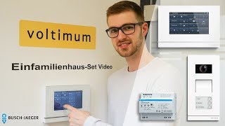 BuschJaeger Türsprechanlage und BuschSmartTouch KNXPanel  Voltimum Produkttest 2018 [upl. by Hong]