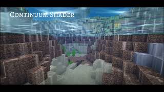 Continuum Shader for Minecraft Bedrock  PE [upl. by Refiffej]