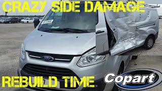 2017 Ford Transit Custom Damaged Rebuild Project COPART UK [upl. by Roane]