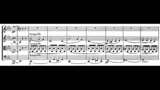 Mendelssohn String Quartet No1 Op12 Score [upl. by Hickie]