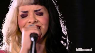 Melanie Martinez Performs Pity Party Live in the Billboard Studio [upl. by Alisen]