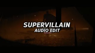 supervillain  playboi carti edit audio [upl. by Cirtemed38]