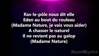 Aldebert  Madame Nature ParolesLyrics [upl. by Lapointe]