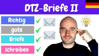 DTZ  Telc B1 Briefe schreiben  Bewerbung  A2 B1  Learn German  Deutsch lernen  Teil 2 [upl. by Ak178]