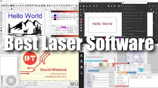 Best Software for Laser Engraving [upl. by Adnar247]