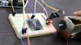 DIY RPM Tachometer with Arduino  RPM Counter [upl. by Torres]