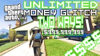 EASIEST GTA 5 MONEY GLITCH TWO WAYS STORY MODE Xbox One amp PS4 [upl. by Bea]