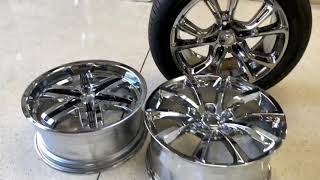 Wheels Chrome Types  Hexavalent l Trivalent PVD  Chrome Plating Rims [upl. by Thetisa]