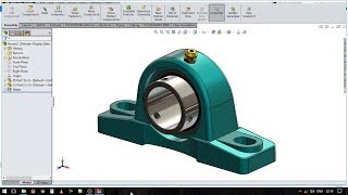 solidworks tutorial  39 how to create sketch pillow block [upl. by Aspa]