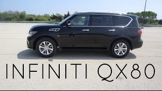 2017 Infiniti QX80 SUV  Full Review and Test Drive [upl. by Steddman]