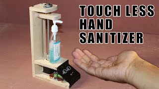 DIY Arduino based Touch Free Hand sanitizer dispenser [upl. by Zeuqram]