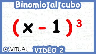 Binomio al cubo video 2 [upl. by Nairadal178]