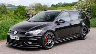 This STAGE 3 Golf R Estate is the ULTIMATE Family Car [upl. by Alemahs]