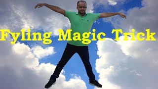 How To Fly In Sky Magic Trick Secret Revealed [upl. by Yroc]