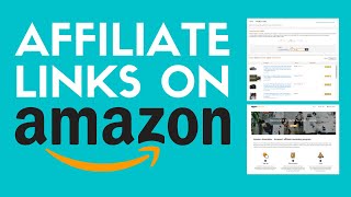 How To Create An Amazon Affiliate Link Affiliate Marketing For Beginners [upl. by Aliehc848]