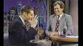 Crispin Glover on David Letterman 1990 [upl. by Crim]