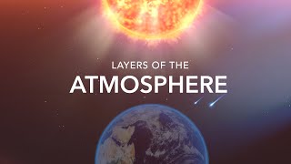 Layers of the Atmosphere Animation [upl. by Ottillia]