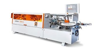 HOLZHER AURIGA 1307 Automatic EdgeBander [upl. by Anayia754]