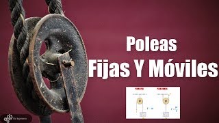 Poleas fijas y móviles [upl. by Siravrat]