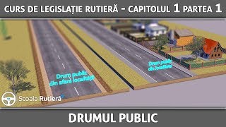 Curs de legislație rutieră  Capitolul 1 Partea 1 [upl. by Hanson69]