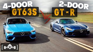 2020 Mercedes AMG GTR vs GT63S AMG  Performance Comparison Review  Drag Race [upl. by Yrred]