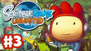 Scribblenauts Unlimited  Gameplay Walkthrough Part 3  Virgue Gallery PC Wii U 3DS [upl. by Sayre925]