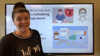 NT2 ziek hoofdpijn keelpijn dokter afspraak maken Nederlands leren TC 57 learndutch [upl. by Jehanna]