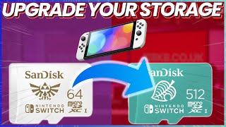 How To Upgrade Your Nintendo Switch SD Card [upl. by Guinn]